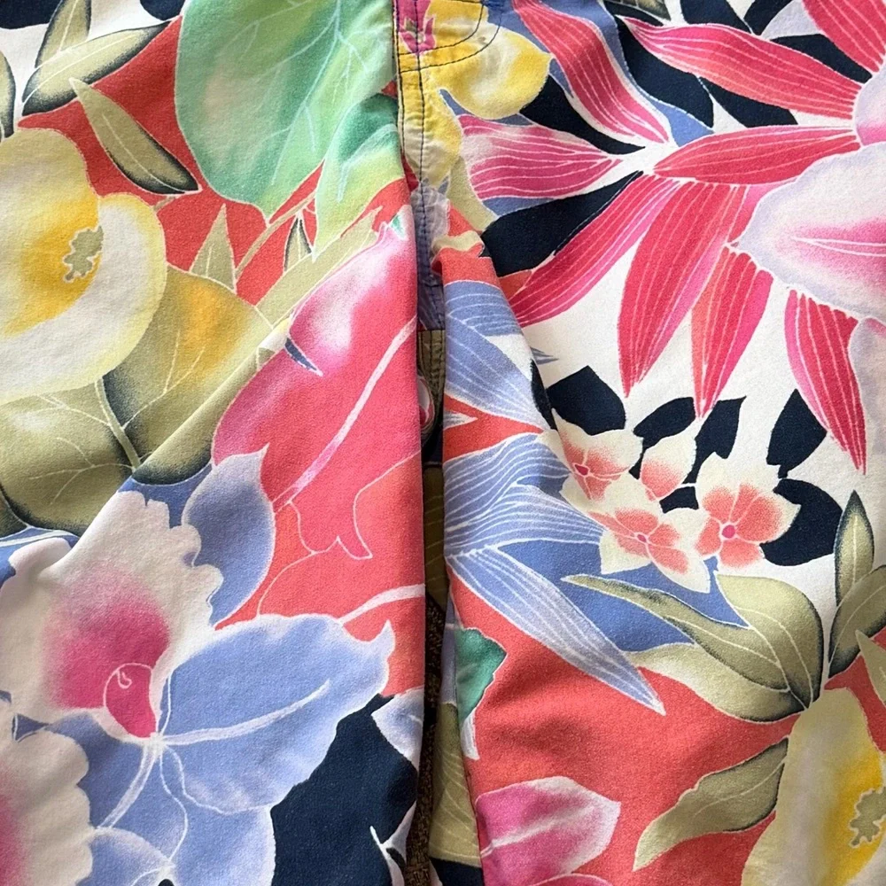 Vintage Polo by Ralph Lauren Multicolored Floral Swim‎ Trunks